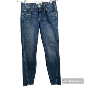 AMO twist skinny ankle denim jeans Size 26 Retail $262